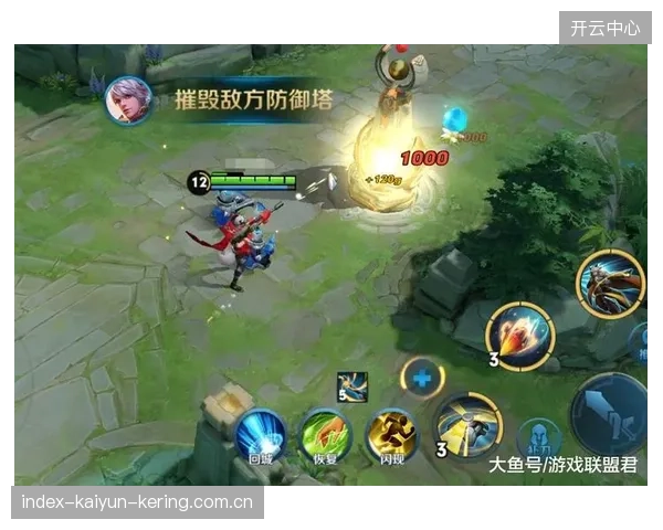 王者荣耀世界赛边路强势冲线推塔：极致节奏下的塔前风云